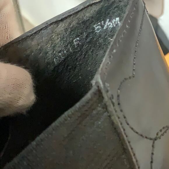 267. Ellemenno Style Autry Western Bootie Black 5.5 - Picture 5 of 10